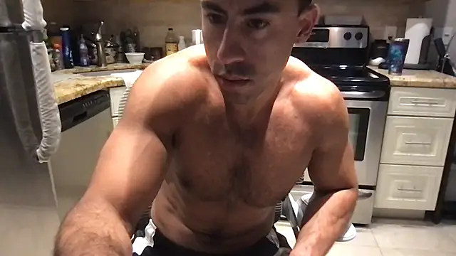 BigGuyMuscleのウェブカメラショー