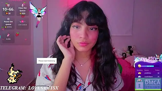 Živý XXX chat Lovelyamyy