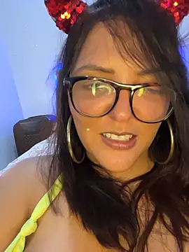 Show de AuroraChest na webcam