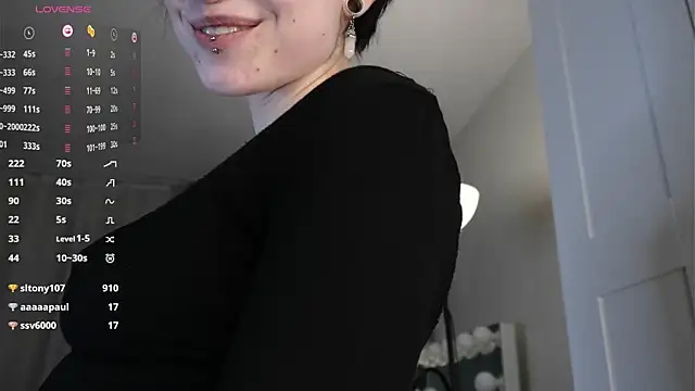 Show de RubieNibbs na webcam