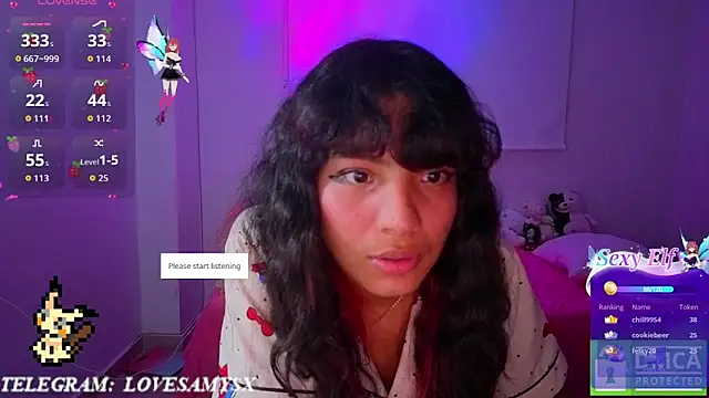 Lovelyamyy 라이브 XXX 채팅