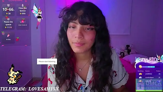 Lovelyamyy Adlı Modelin Canlı XXX Sohbeti