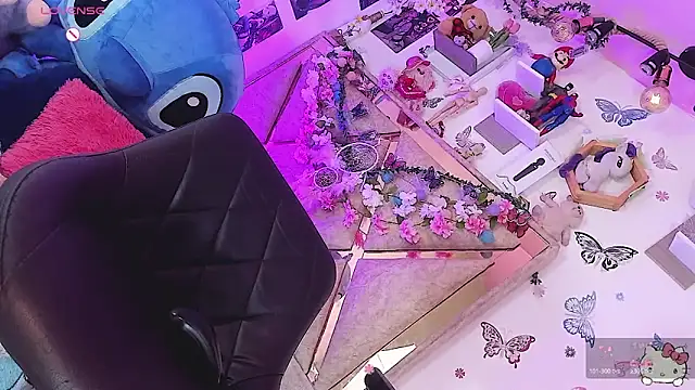 Show modela Gabii-Princees na web-kameri