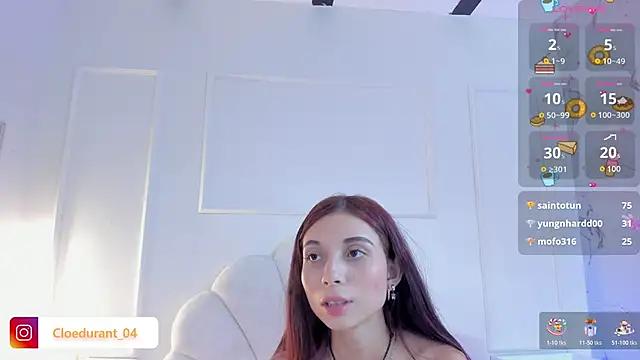 Cloedurant Live XXX-chat