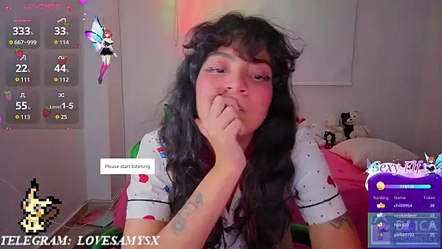 แชท XXX สดของ Lovelyamyy