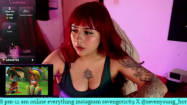 Raven_gotic69 라이브 XXX 채팅