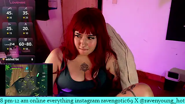 Raven_gotic69 라이브 XXX 채팅