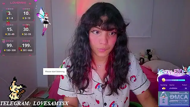 Lovelyamyy: απευθείας συνομιλία ΧΧΧ