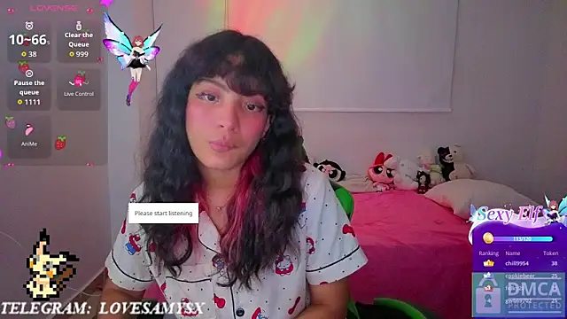 LovelyamyyのライブXXXチャット