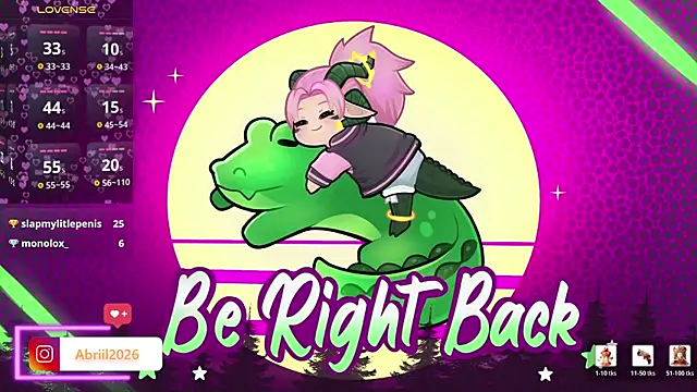 Abrilll2のライブXXXチャット