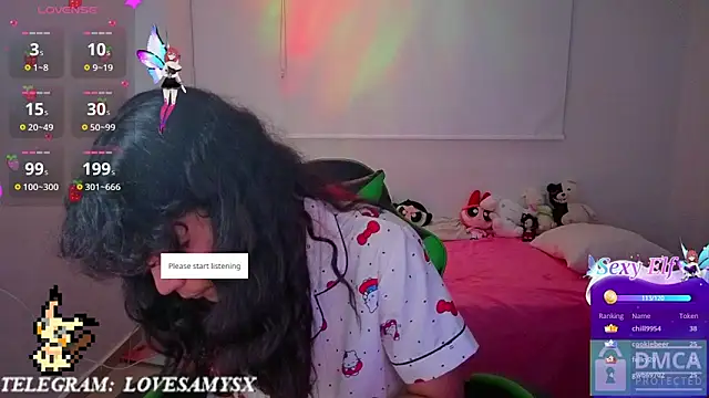 Lovelyamyy 라이브 XXX 채팅