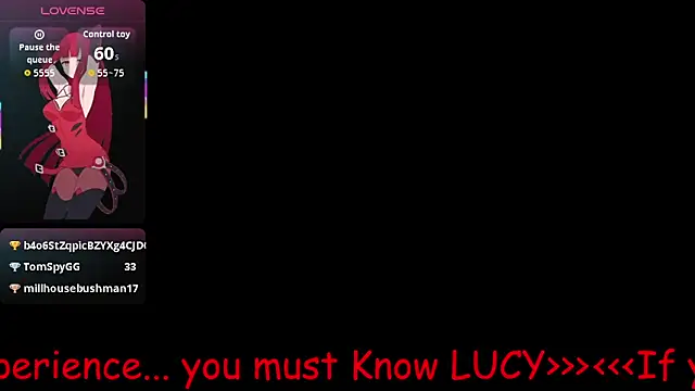 Chat XXX en directo de lucyheartfillia11