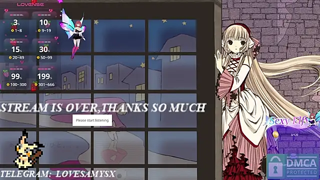 Živý XXX chat Lovelyamyy