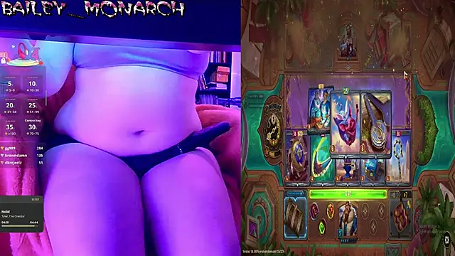 baileymonarch élő XXX-chatje