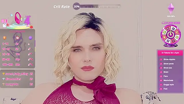 Show modela Zagadka55555 na web-kameri