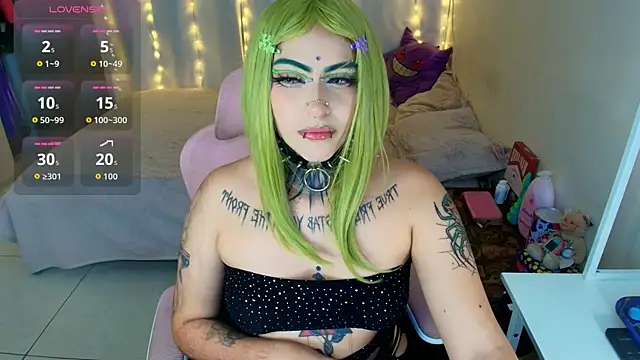 maliciaXpoisonのライブXXXチャット