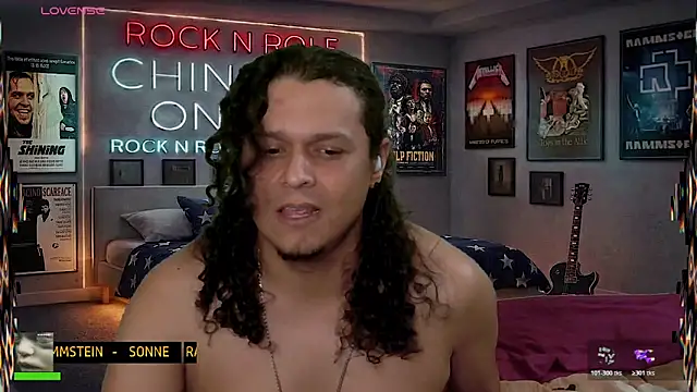 chino_roz: διαδικτυακό σόου στην κάμερα