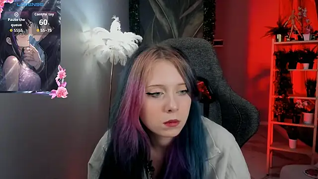 SakuraBliss élő XXX-chatje