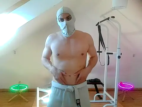 Show de NinjaLaser na webcam