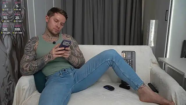 NickHOWLEN: вебкам-шоу