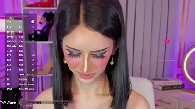 Show de Goddessofchaosx na webcam