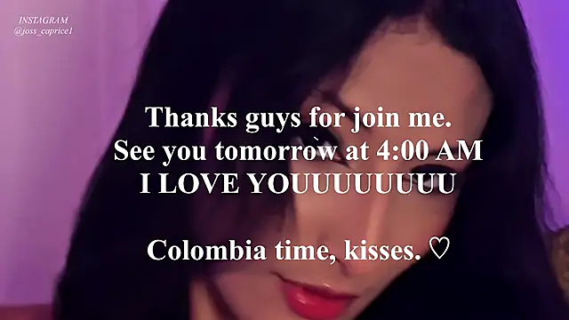 Chat XXX ao vivo de joss_caprice