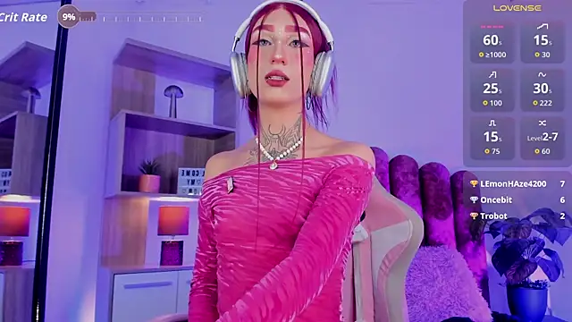 Eli-Bluee Adlı Modelin Web Kamerası Şovu