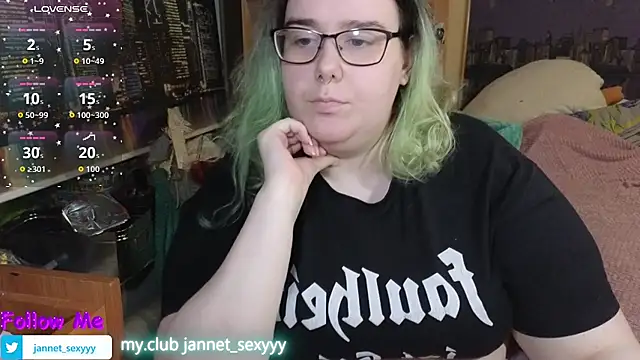 JannetPie élő XXX-chatje