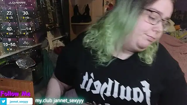 JannetPie Adlı Modelin Web Kamerası Şovu