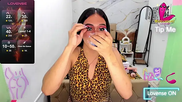 Show modela goddessyuki na web-kameri