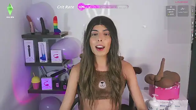 Show modela valentina_crtti na web-kameri