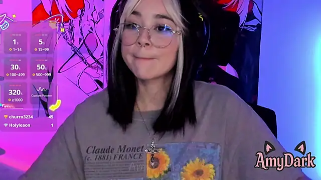 Chat +18 de _AmyDark ao vivo