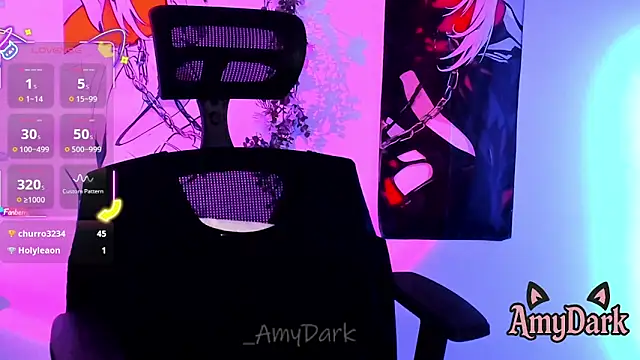 _AmyDark élő XXX-chatje