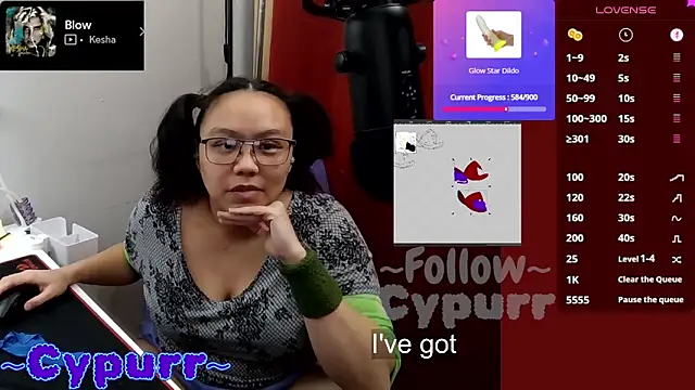 Cypurr's Webcam Show