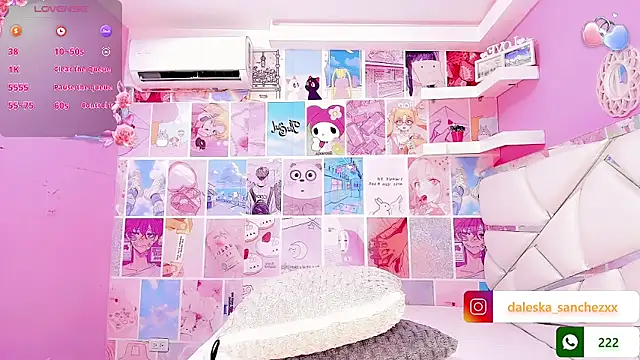 DaleskaSanchezのライブXXXチャット