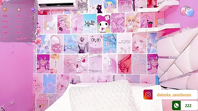 Chatroom XXX en direct de DaleskaSanchez