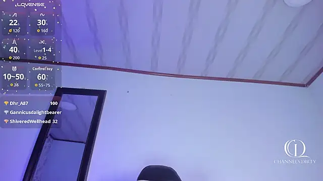 Show de ChannelssDiirty na webcam