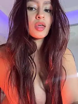 Show de LunaWarner na webcam