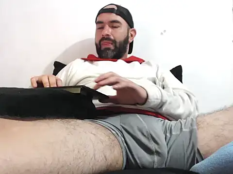 Webkamerová show hairyandbigmann