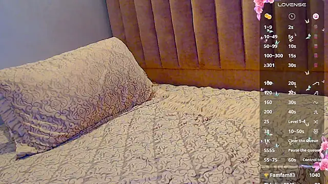 Show de FaRaSha777 na webcam