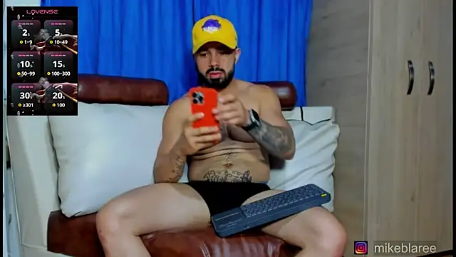 mikeblareeのウェブカメラショー