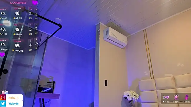 Chat XXX ao vivo de Heicy_