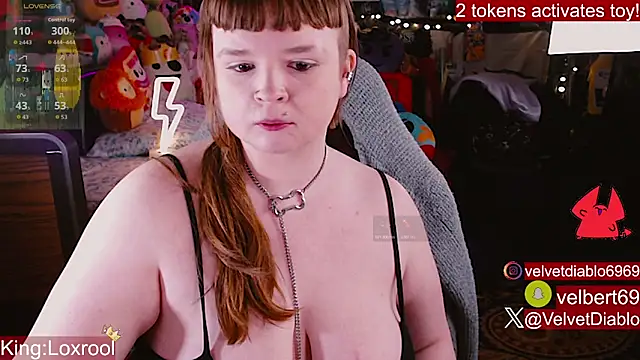 Chat XXX ao vivo de VelvetDiablo