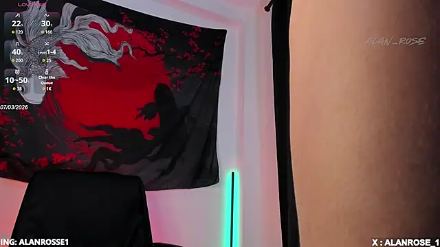 AlanRose01 웹캠 쇼