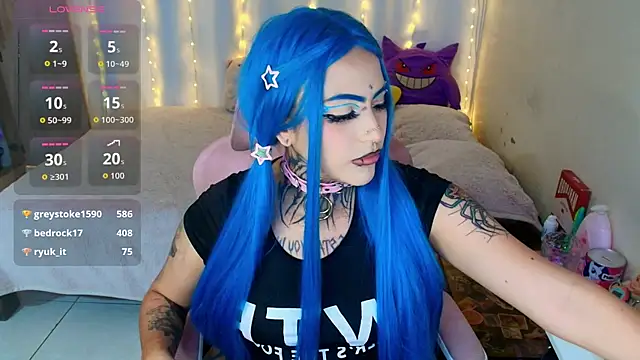 maliciaXpoisonのライブXXXチャット