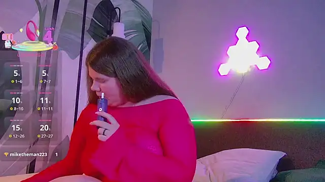 Show de RubyValen na webcam