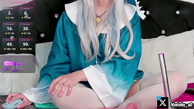 Show de Noninha_ na webcam