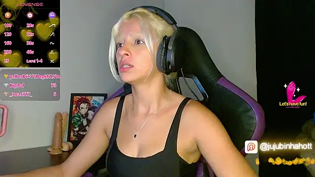 Show de jujubinhahot na webcam