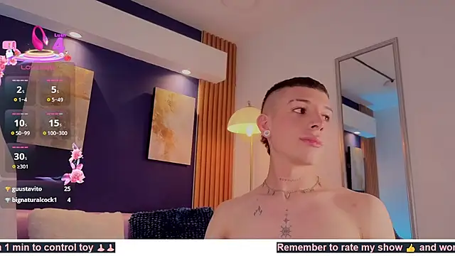 Show modela Luca_Prince_ na web-kameri