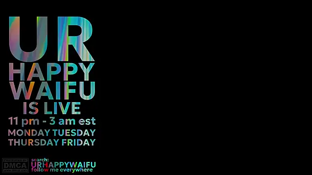 urhappywaifu 现场XXX聊天